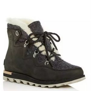 SOREL Sneakchic Alpine Genuine Shearling Boot 8